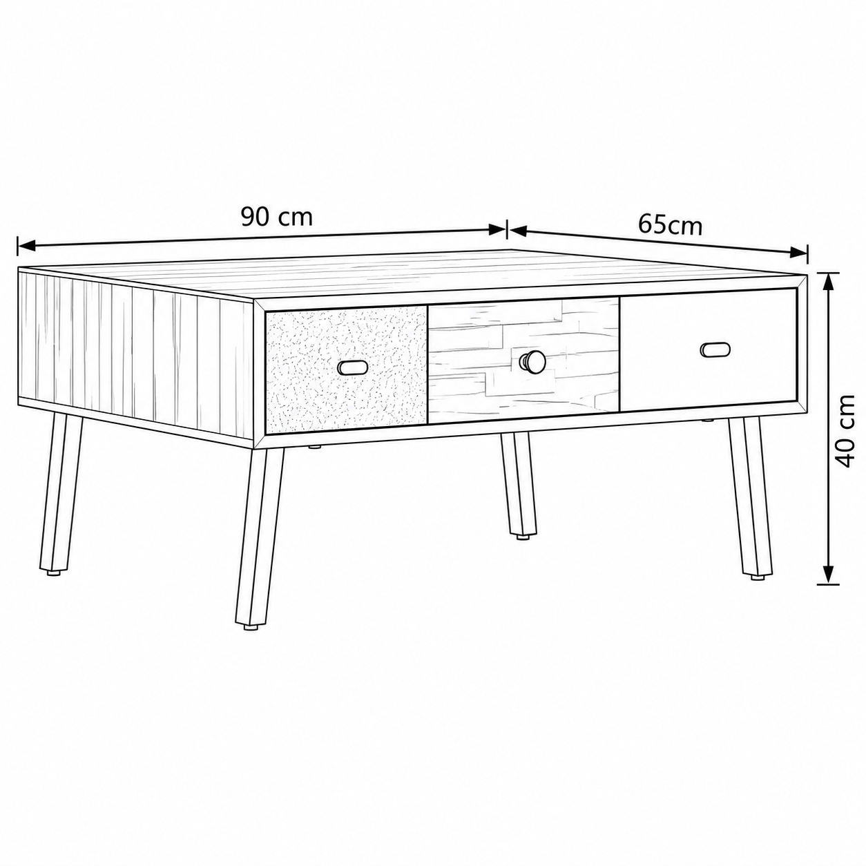 Morning Timber - Salontafel - Sevilla