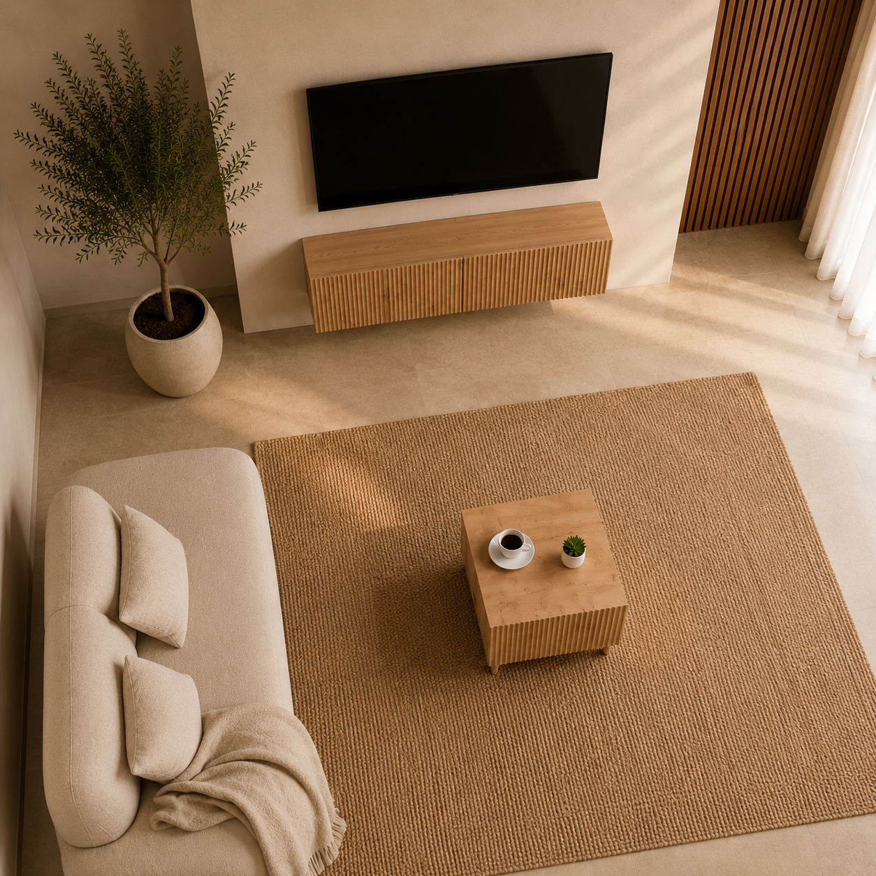 Japandi Natural - Woonkamer Bundel