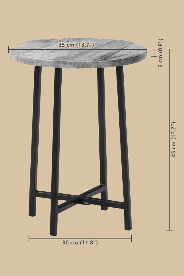 Edel Mango - Bijzet tafel - Aura