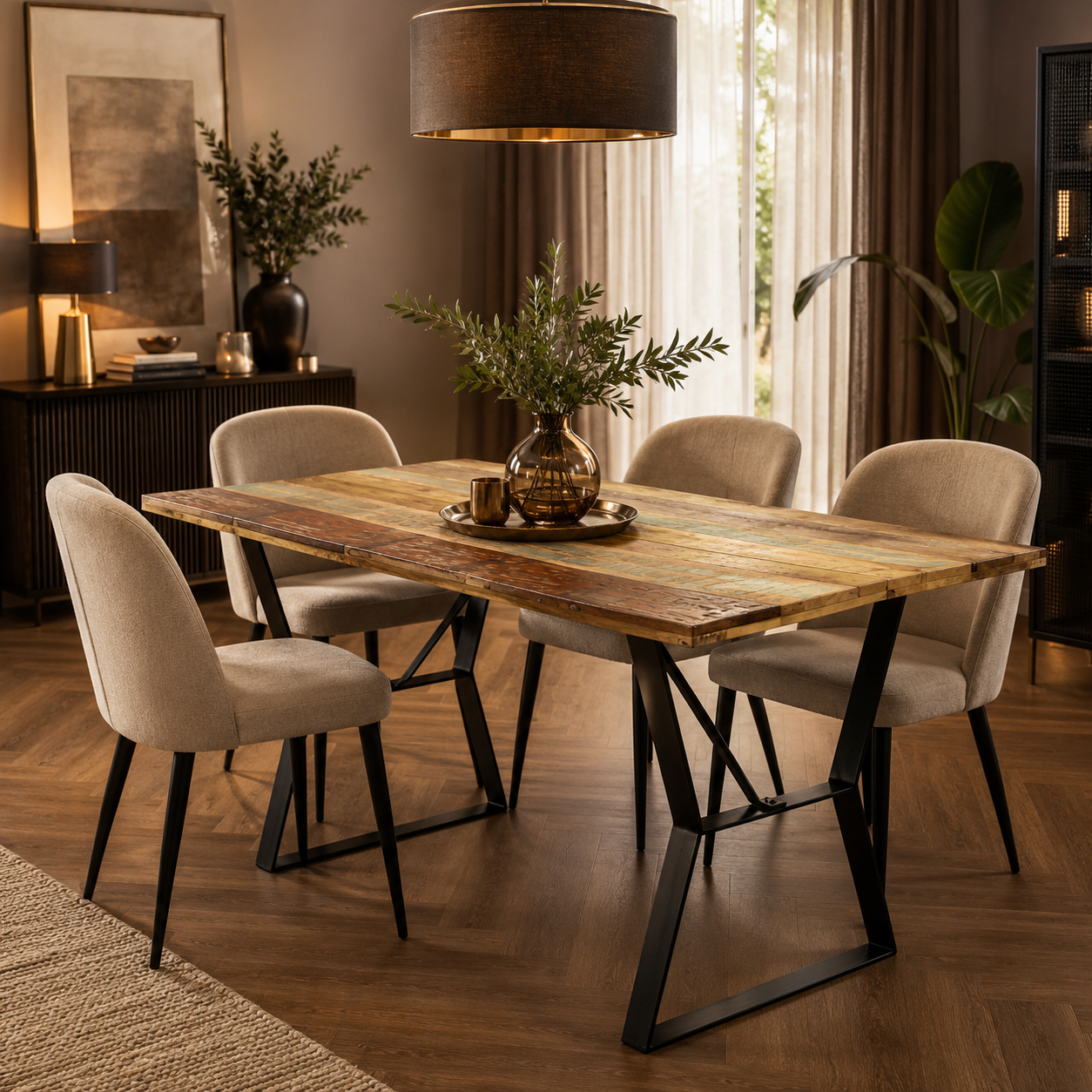 ReCircle Living - Eetkamertafel - Sonora