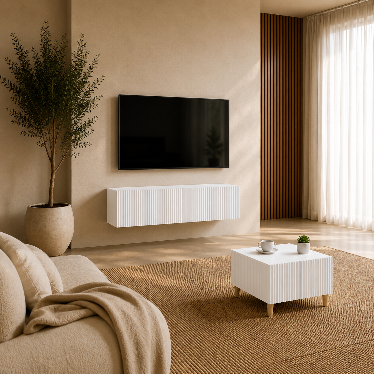 Japandi Natural - Woonkamer Bundel