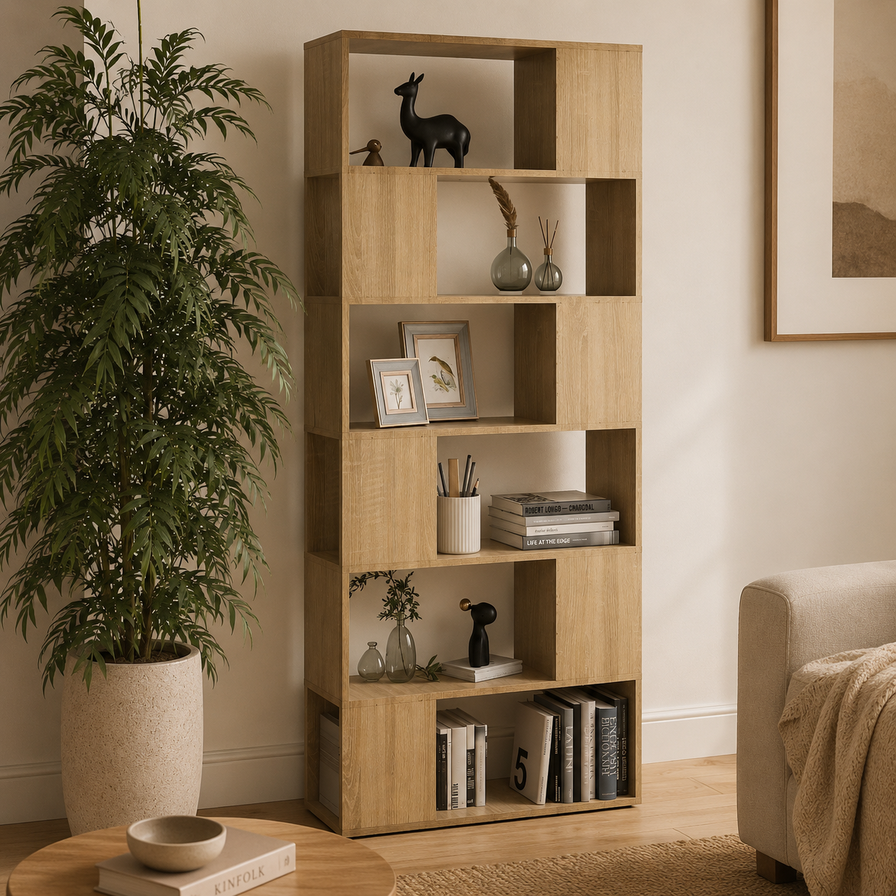 Japandi - Boekenkast - Flore