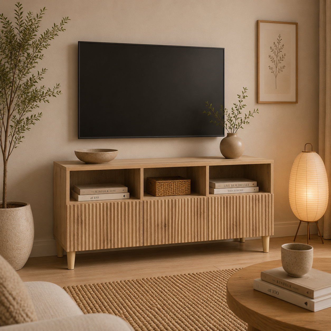 Japandi - TV meubel - Livia