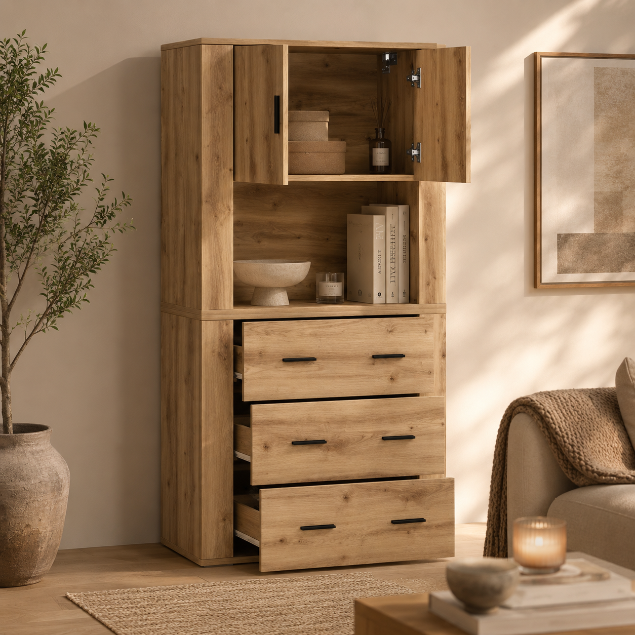 Maison Oak - Kast - Montana