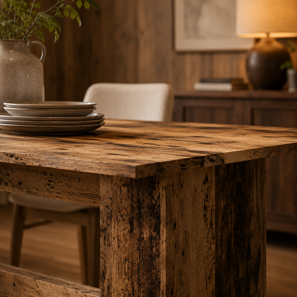 Earth Oak - Eetkamertafel - Sahara