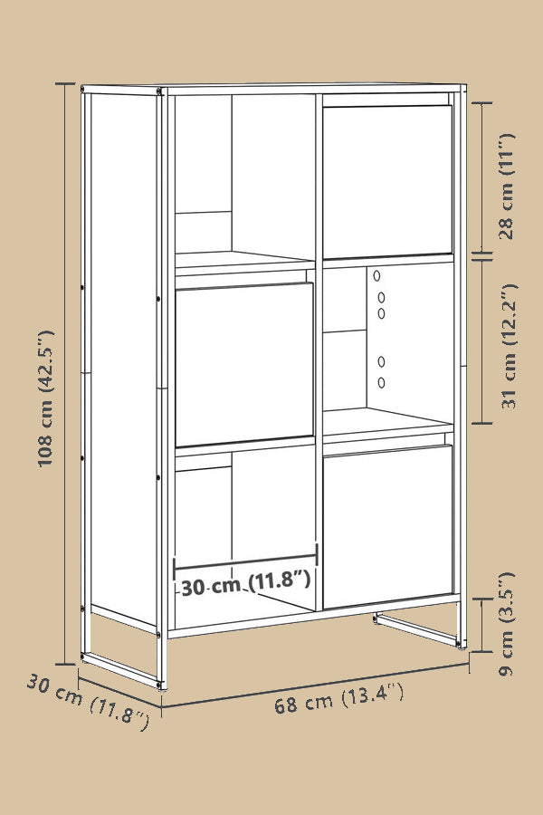 Earth Oak - Dressoir - Alpine