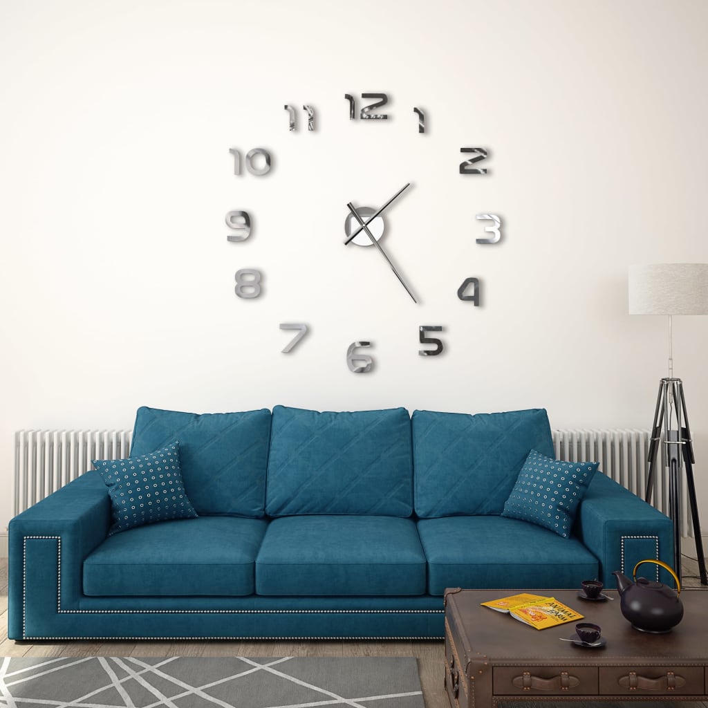 3D-Wandklok 100 Cm Xxl Modern