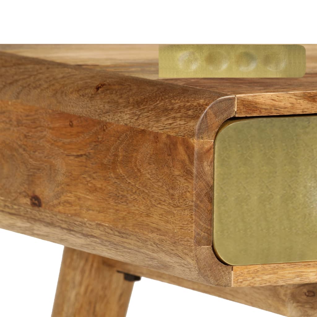 Salontafel 90X50X40 Cm Massief Mangohout
