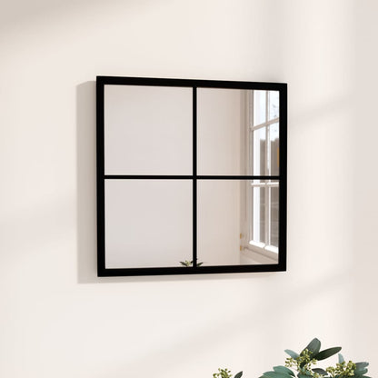 Wandspiegels 2 St 100X60 Cm Metaal Zwart