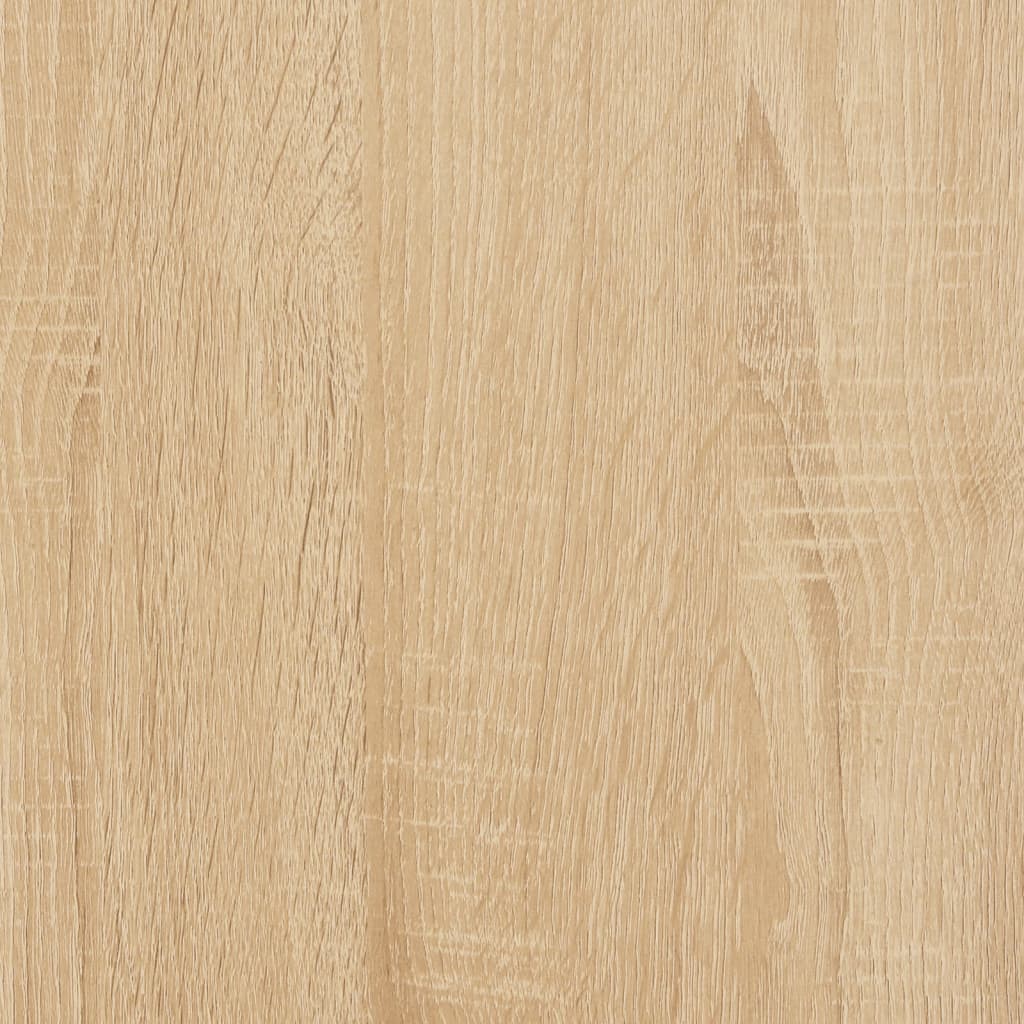 Platenkast 84,5X38X48 Cm Bewerkt Hout Kleurig