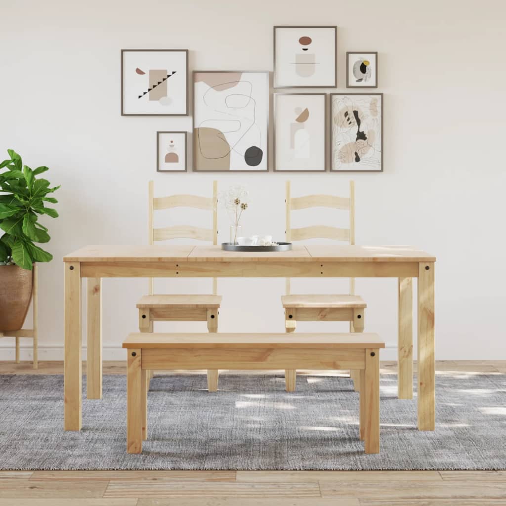 Eettafel Panama 160X80X75 Cm Massief Grenenhout