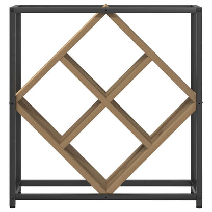 Wijnrek Artisan Eiken 51 X 18 X 52,5 Cm Bewerkt Hout