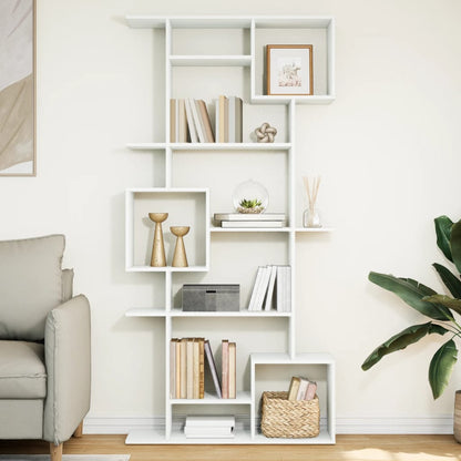 Boekenkast 92X29X Bewerkt Hout Kleurig