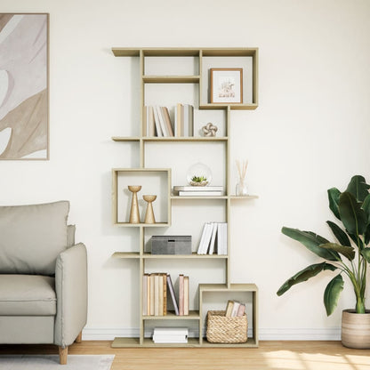 Boekenkast 92X29X Bewerkt Hout Kleurig