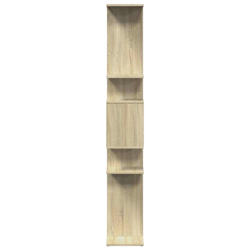 Boekenkast 92X29X Bewerkt Hout Kleurig