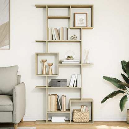 Boekenkast 92X29X Bewerkt Hout Kleurig