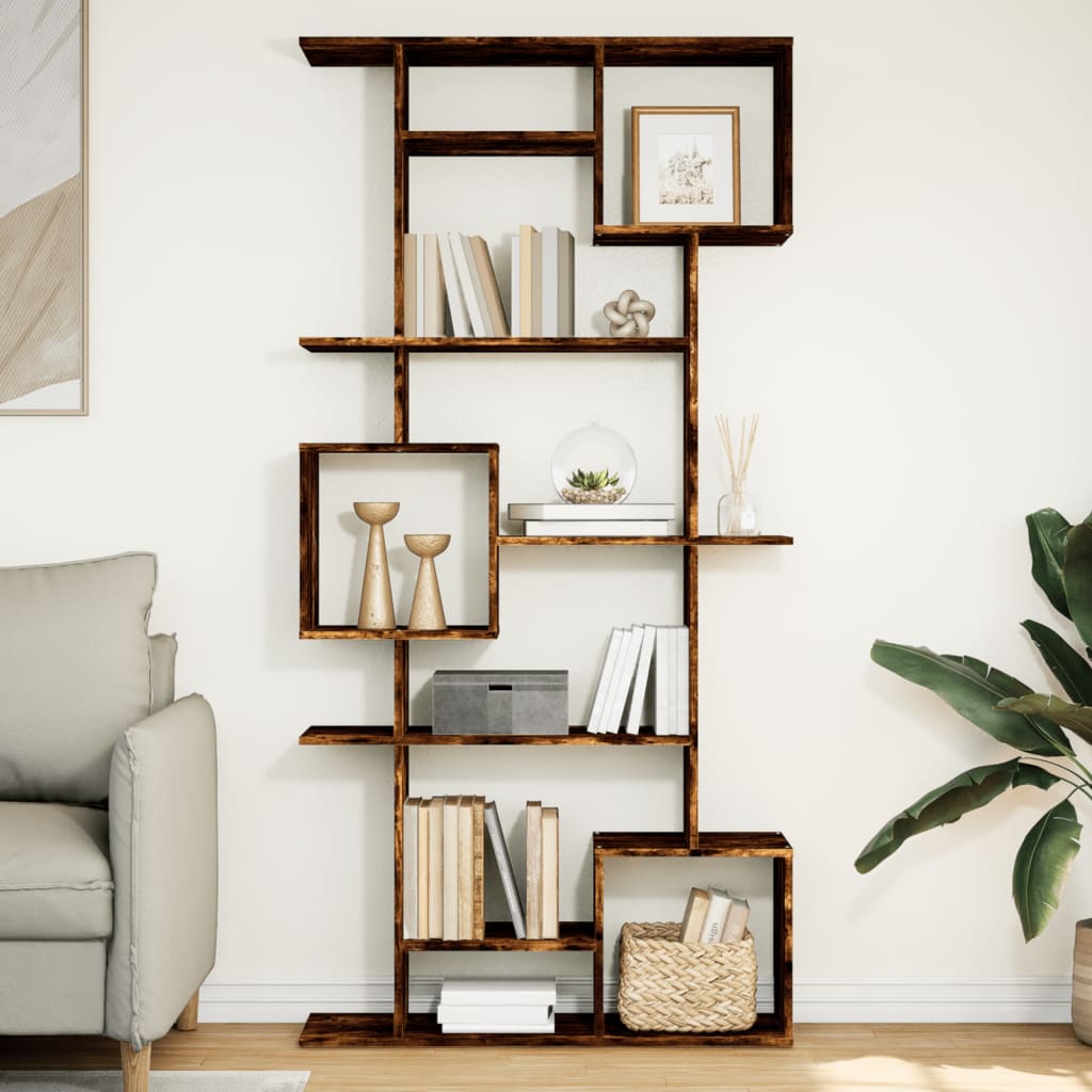 Boekenkast 92X29X Bewerkt Hout Kleurig