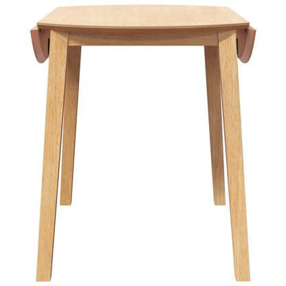 Eettafel Massief Hout Rubber