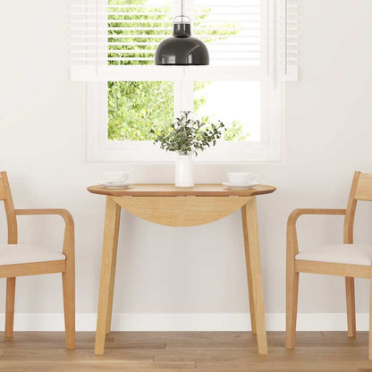 Eettafel Massief Hout Rubber