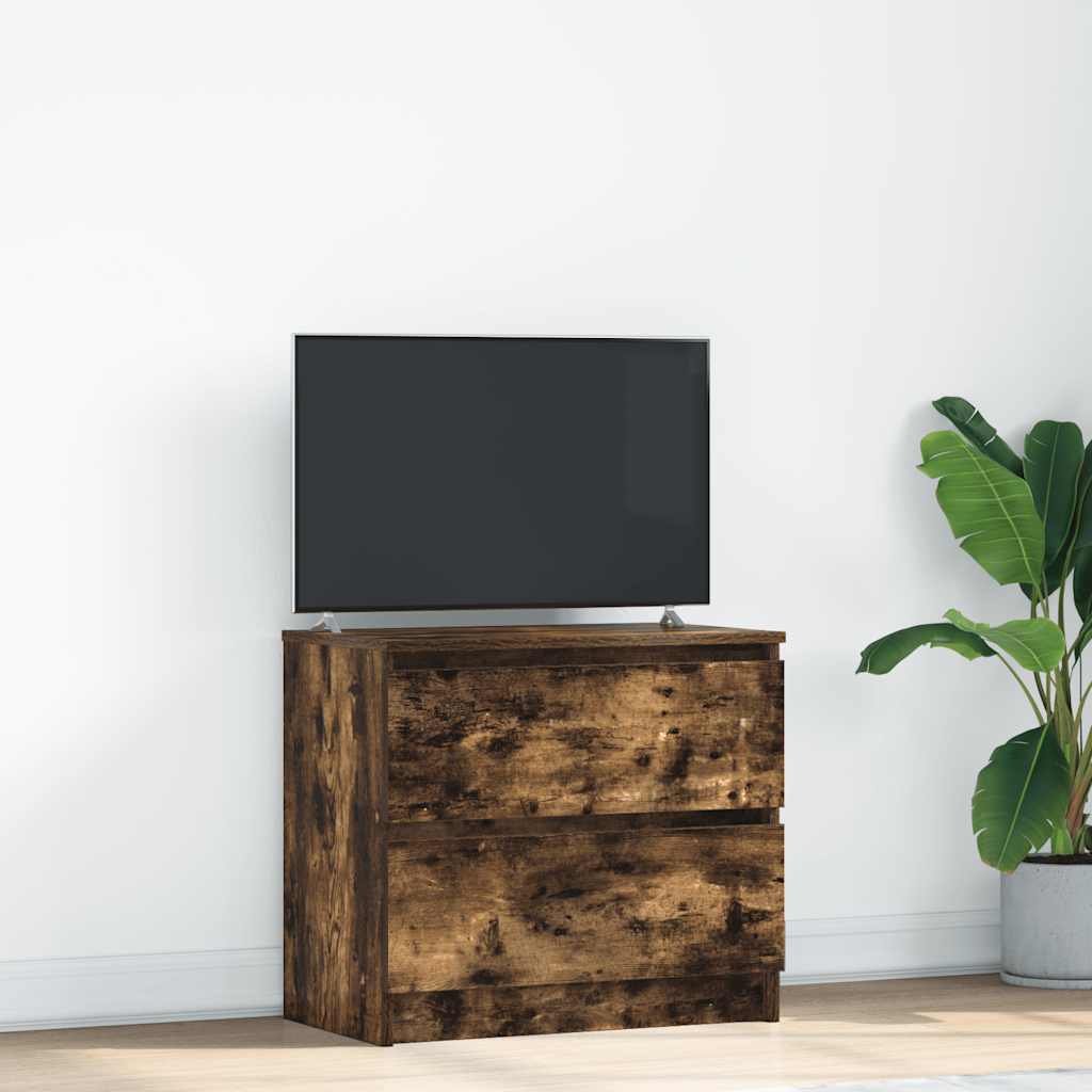 Tv-Meubel 100X35X54 Cm Bewerkt Hout Kleurig
