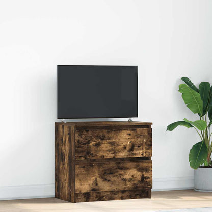 Tv-Meubel 100X35X54 Cm Bewerkt Hout Kleurig