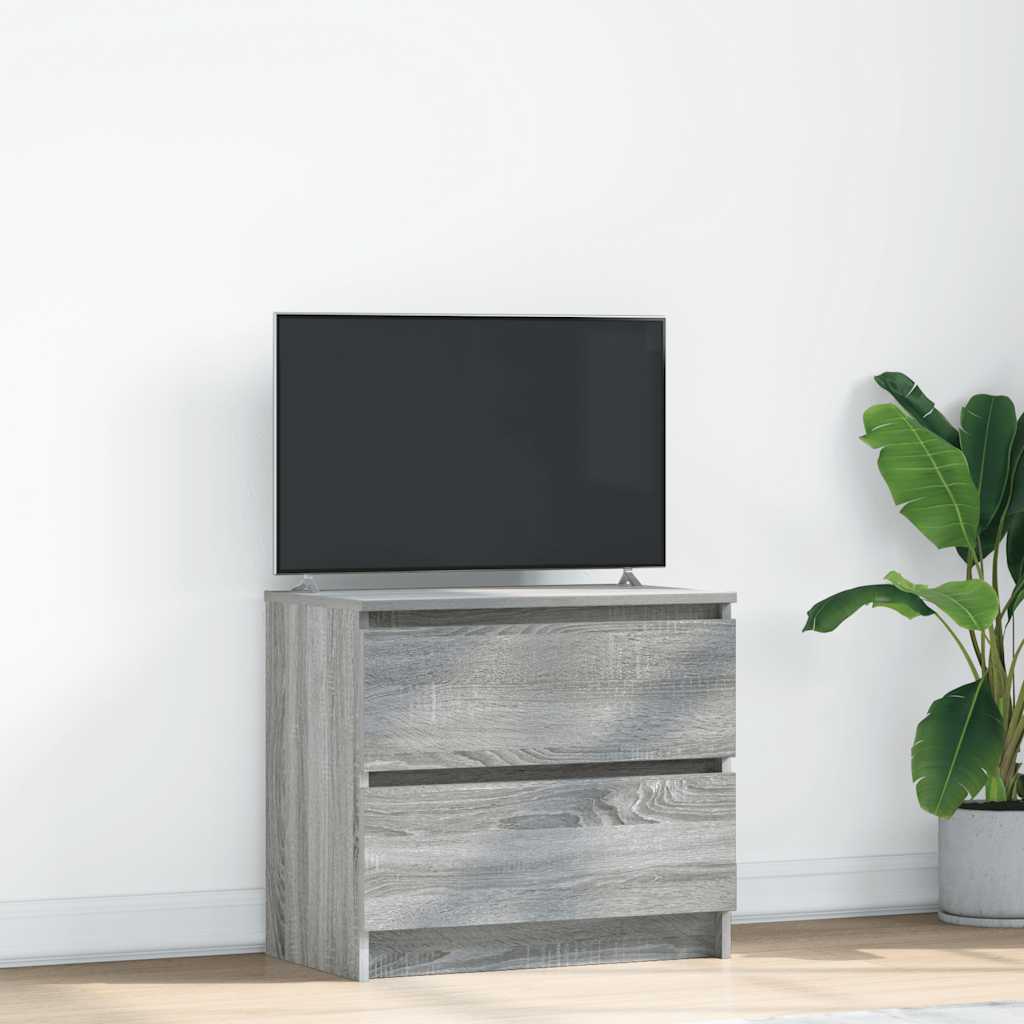 Tv-Meubel 100X35X54 Cm Bewerkt Hout Kleurig