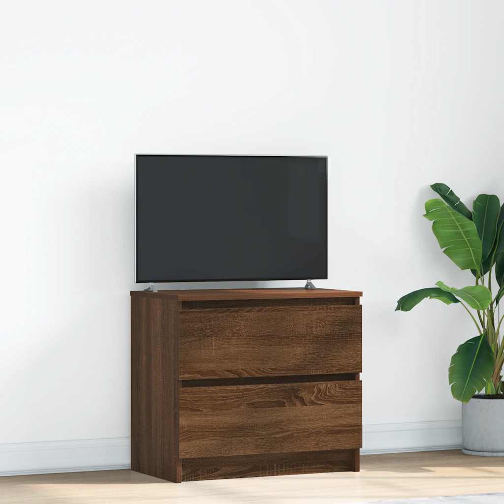 Tv-Meubel 100X35X54 Cm Bewerkt Hout Kleurig