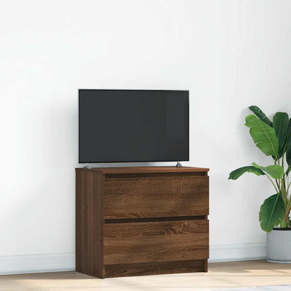Tv-Meubel 100X35X54 Cm Bewerkt Hout Kleurig
