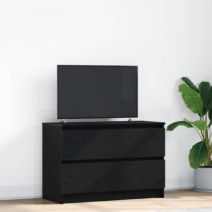 Tv-Meubel 100X35X54 Cm Bewerkt Hout Kleurig