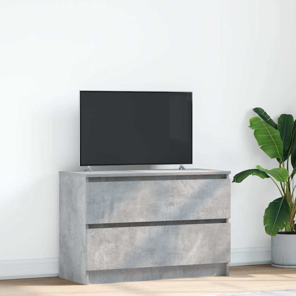 Tv-Meubel 100X35X54 Cm Bewerkt Hout Kleurig