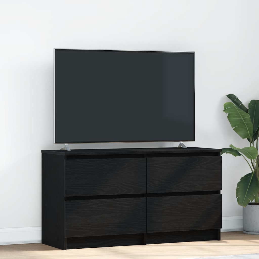 Tv-Meubel 100X35X54 Cm Bewerkt Hout Kleurig