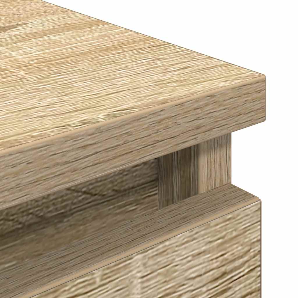 Tv-Meubel 100X35X54 Cm Bewerkt Hout Kleurig