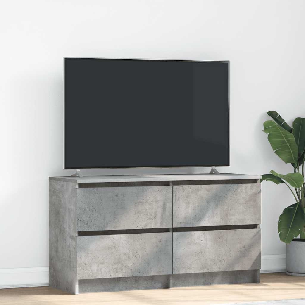 Tv-Meubel 100X35X54 Cm Bewerkt Hout Kleurig
