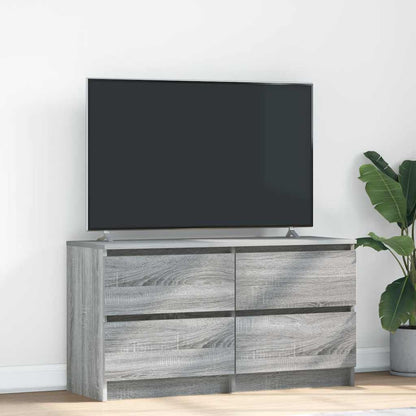 Tv-Meubel 100X35X54 Cm Bewerkt Hout Kleurig