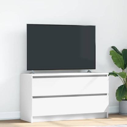 Tv-Meubel 100X35X54 Cm Bewerkt Hout Kleurig