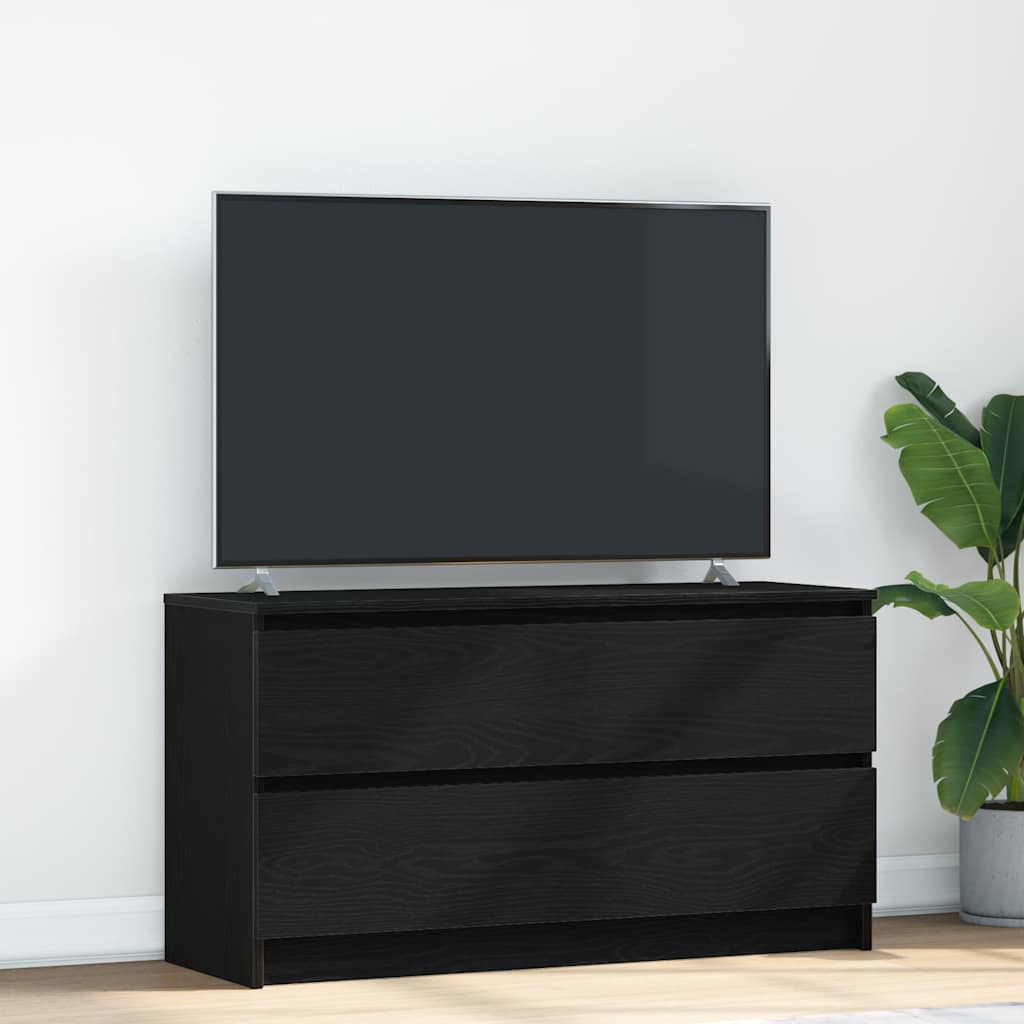 Tv-Meubel 100X35X54 Cm Bewerkt Hout Kleurig