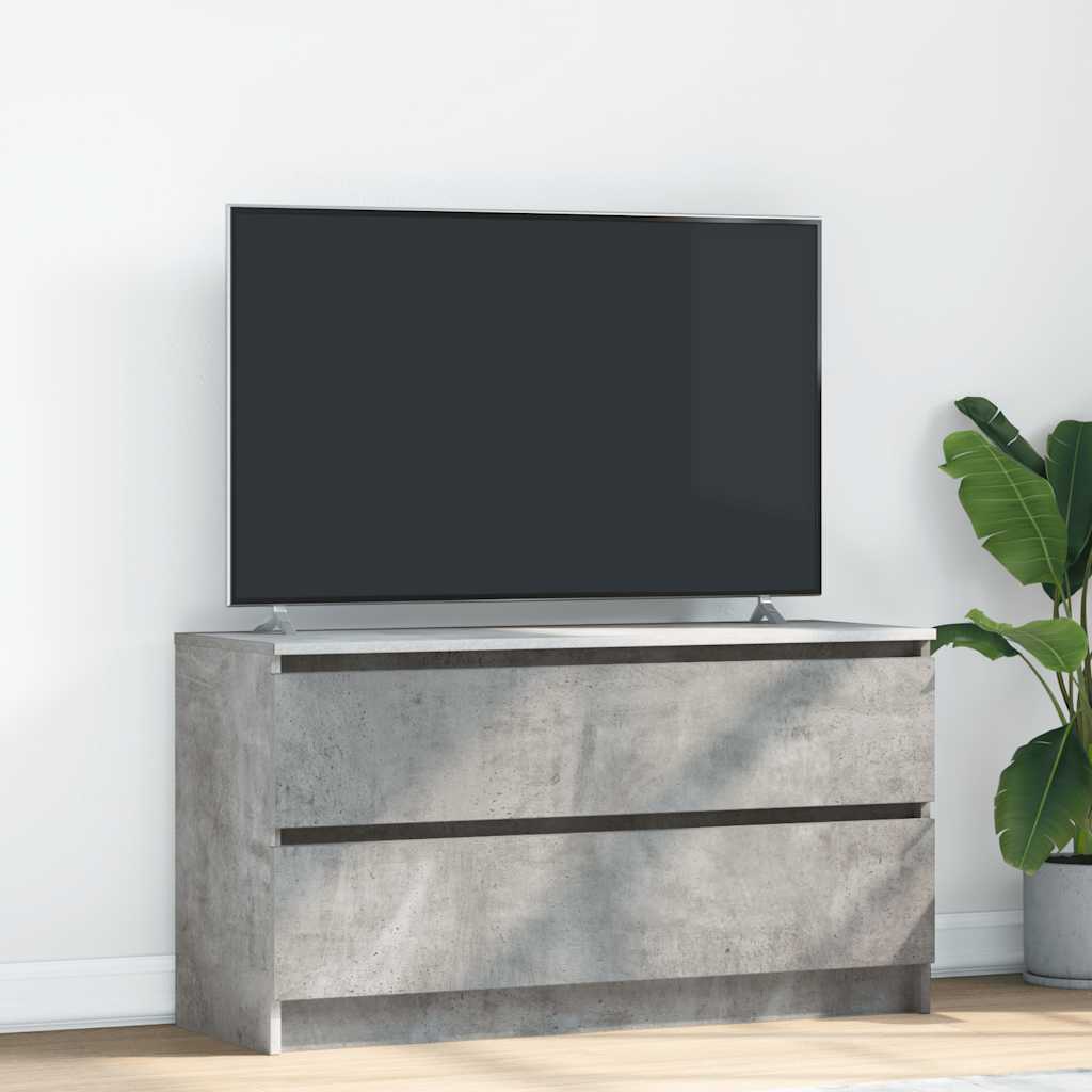 Tv-Meubel 100X35X54 Cm Bewerkt Hout Kleurig