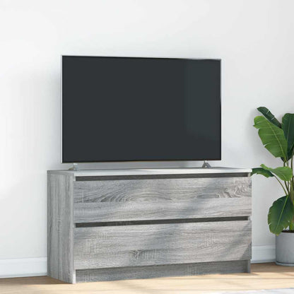 Tv-Meubel 100X35X54 Cm Bewerkt Hout Kleurig