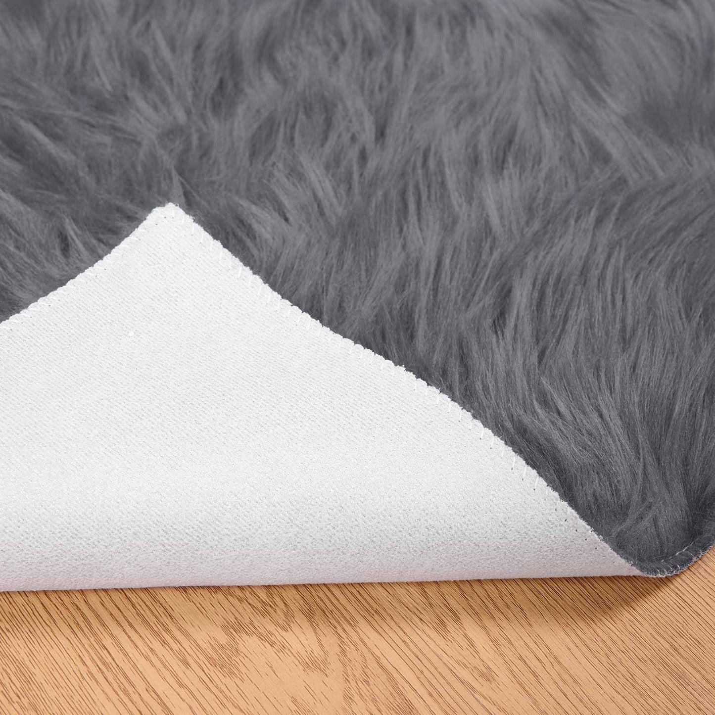 Tapijt Van Imitatie Tafalla Antracietkleurig