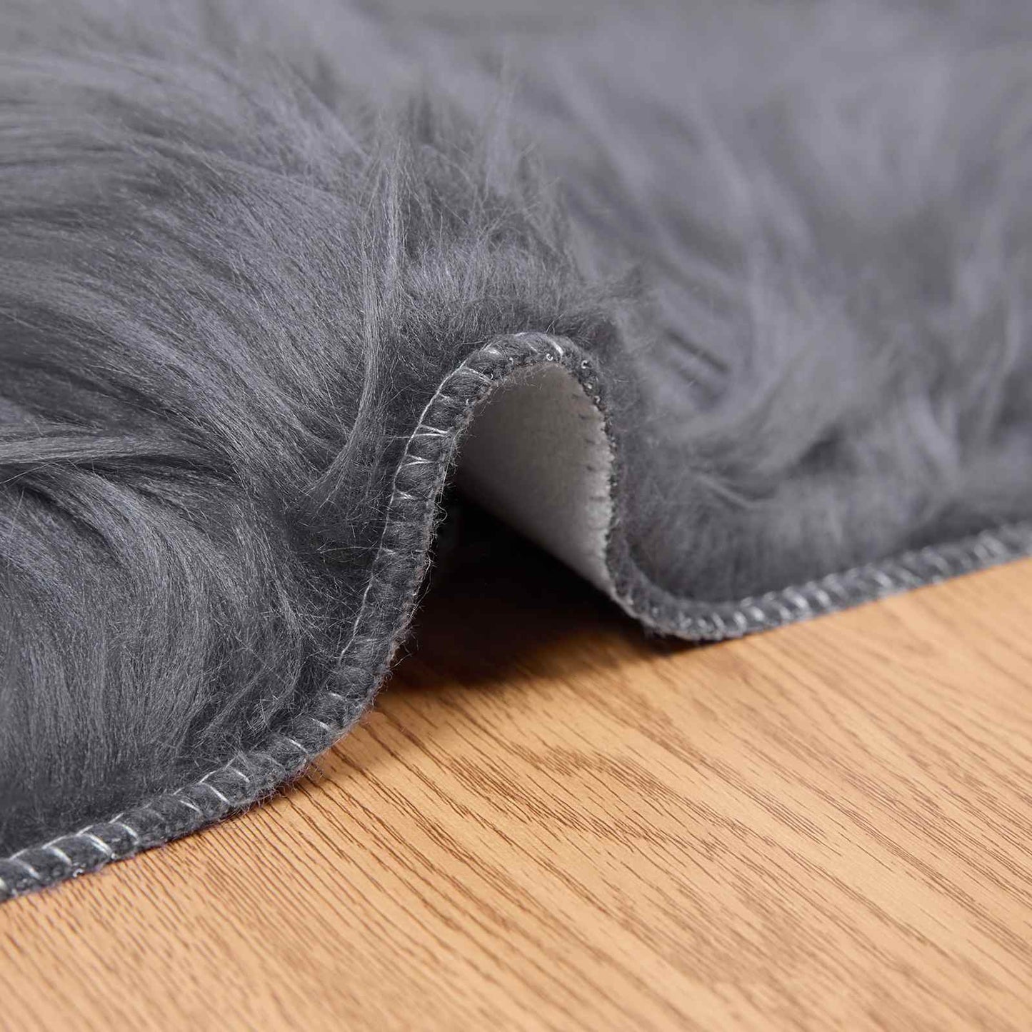 Tapijt Van Imitatie Tafalla Antracietkleurig