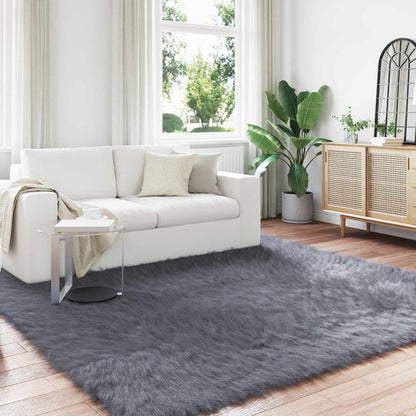 Tapijt Van Imitatie Tafalla Antracietkleurig
