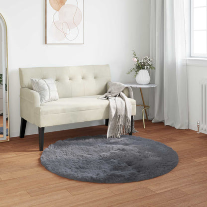 Tapijt Van Imitatie Tafalla Antracietkleurig