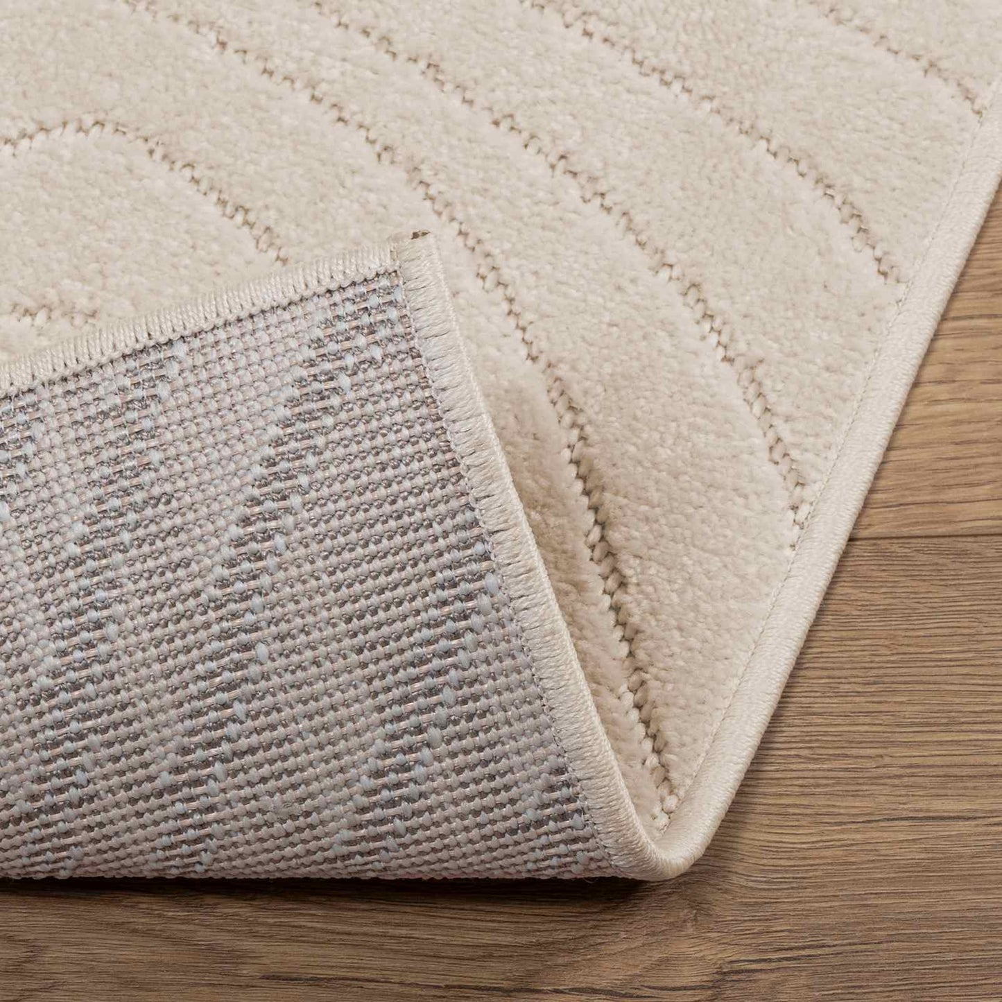 Vloerkleden Rechthoekig Palmeras Polyester Beige