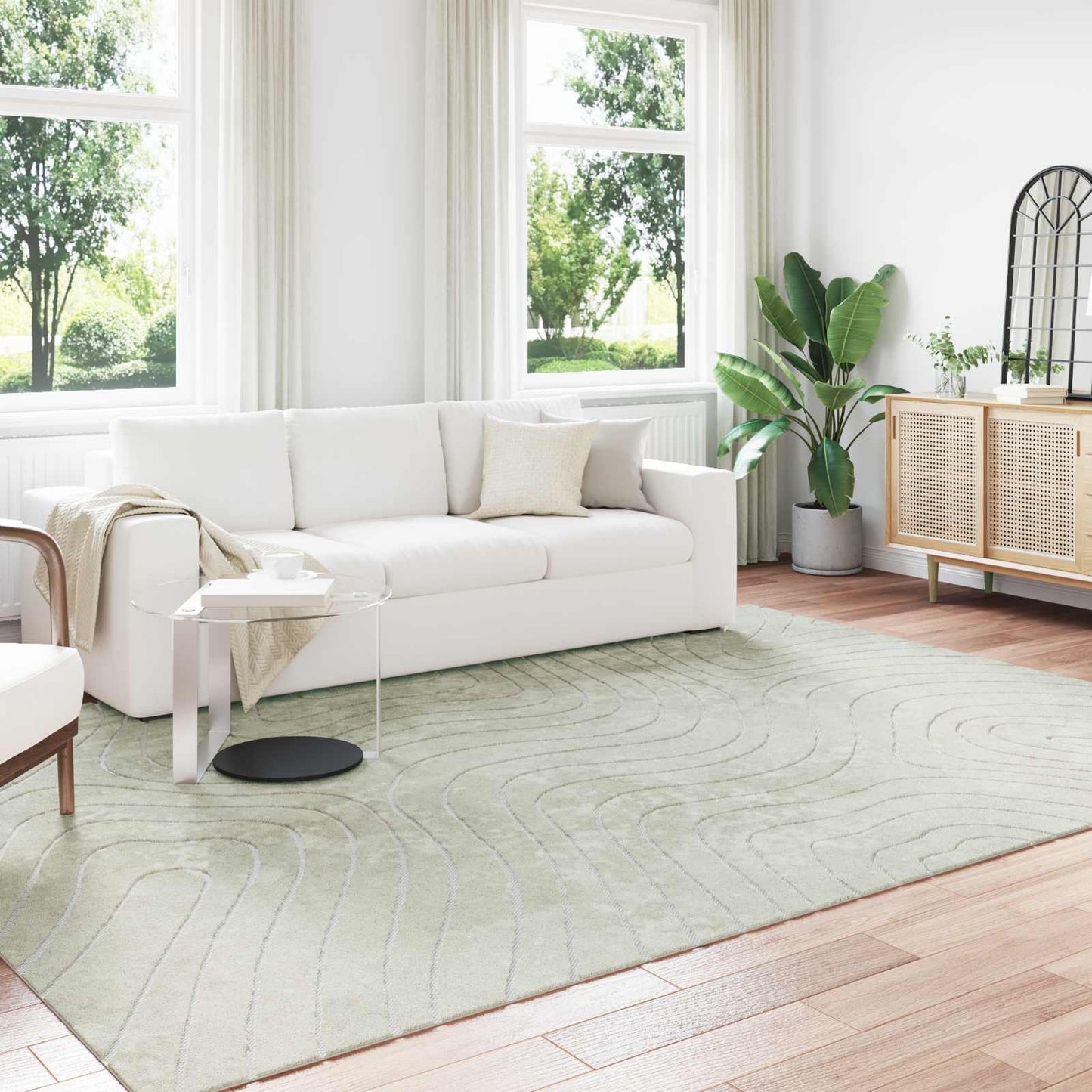 Vloerkleden Rechthoekig Palmeras Polyester Groen