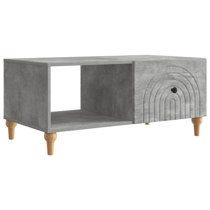 Salontafel 90 X 50 X 40 Cm Bewerkt Hout