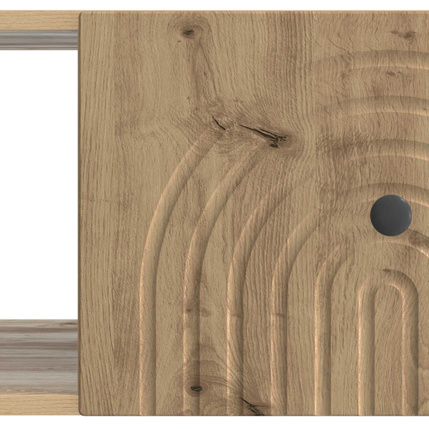 Salontafel 90 X 50 X 40 Cm Bewerkt Hout