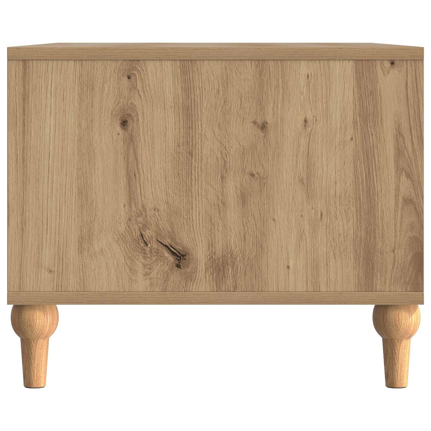 Salontafel 90 X 50 X 40 Cm Bewerkt Hout