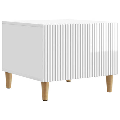 Salontafel 49 X 50 X 40 Cm Bewerkt Hout