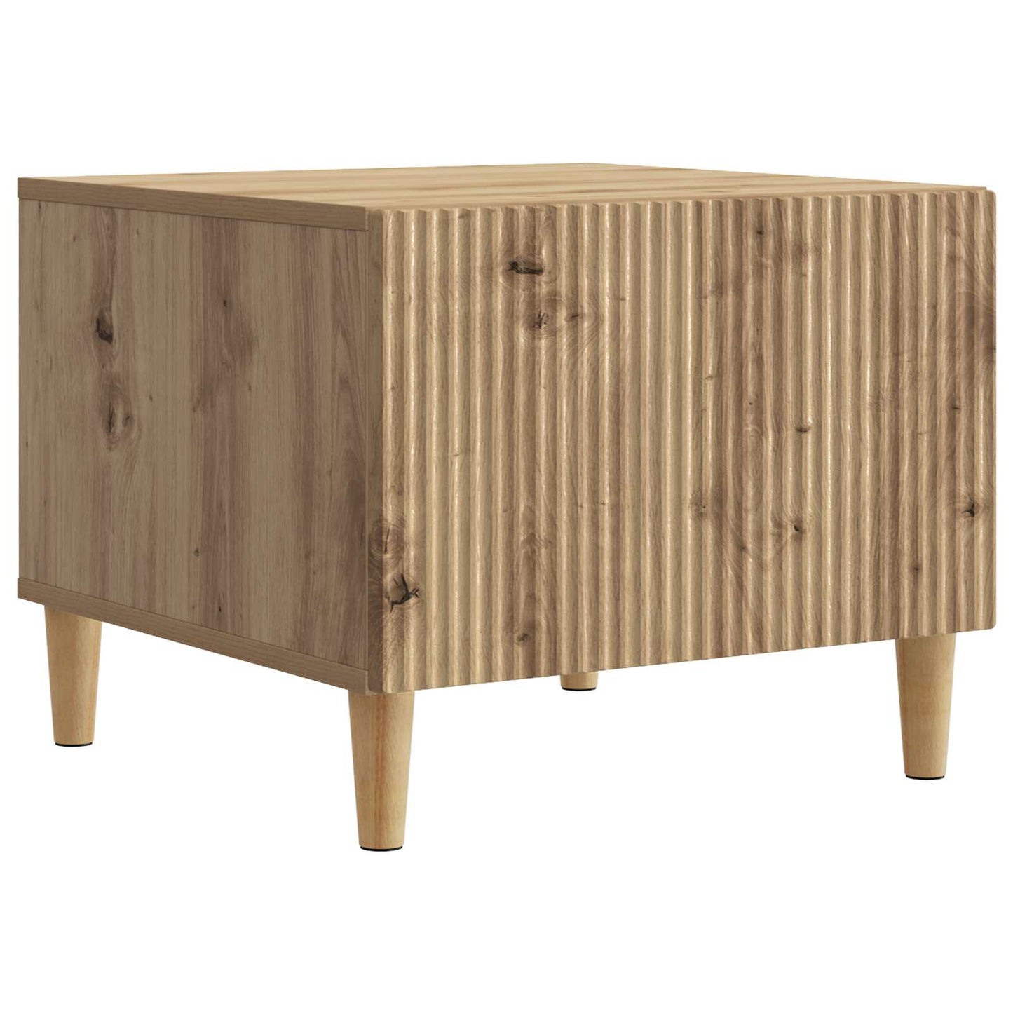 Salontafel 49 X 50 X 40 Cm Bewerkt Hout