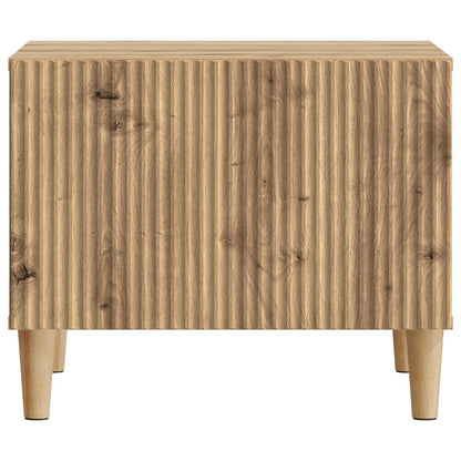 Salontafel 49 X 50 X 40 Cm Bewerkt Hout